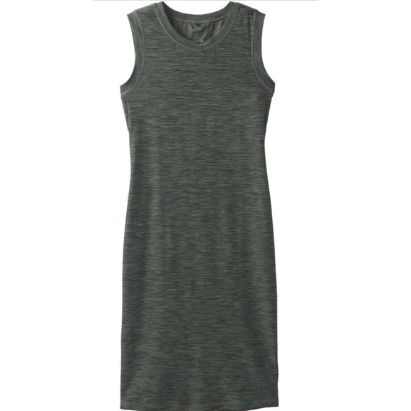 Prana Veryex Dress Size Medium Color Charcoal - Picture 3 of 7